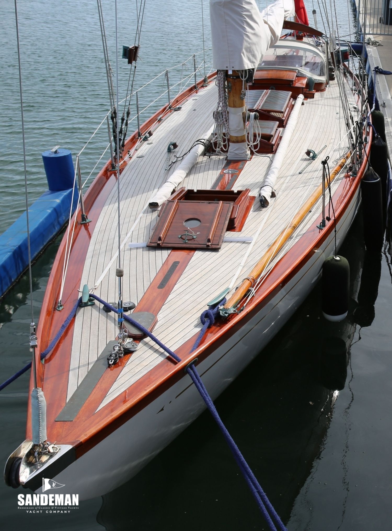 Johan Anker Ft Flush Deck Cutter Sandeman Yacht Company