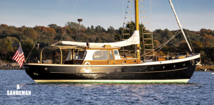 58 FT RICHARD O. DAVIS/ HENRY B. NEVINS MOTORSAILER 1950 - Sandeman ...